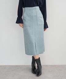 YECCA VECCA | ハイウエストフェイクスエードスカート(スカート)