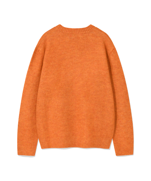 Wacky WiLLy(ワッキーウィリー)の「ヘアリープルオーバーニットオレンジ(ニット/セーター・レディース・その他・SMALL/LARGE)」の3枚目の写真