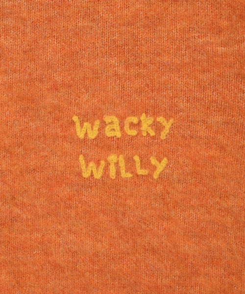 Wacky WiLLy(ワッキーウィリー)の「ヘアリープルオーバーニットオレンジ(ニット/セーター・レディース・その他・SMALL/LARGE)」の5枚目の写真