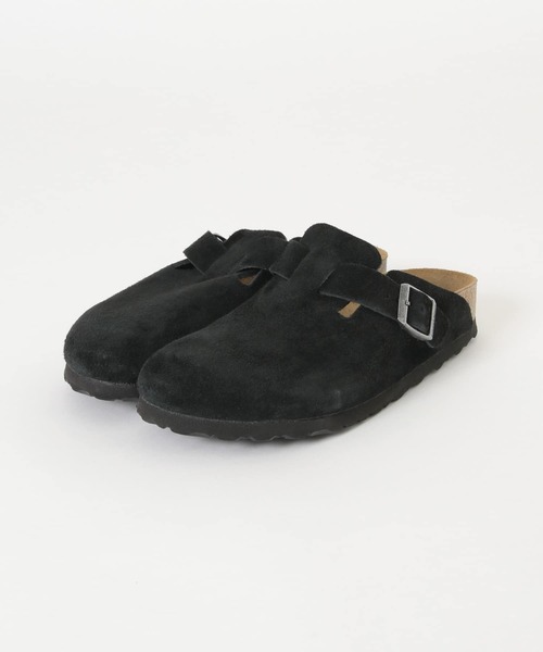 THE GOODLAND MARKET(ザグッドランドマーケット)の「BIRKENSTOCK Boston LEVE Black-narrow(サンダル・レディース・ブラック・36/37/38)」の1枚目の写真