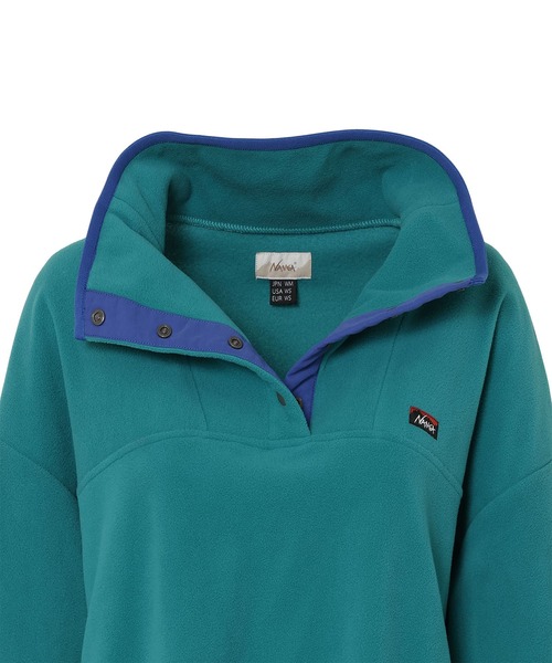 NANGA(ナンガ)の「AIR WARM FLEECE TOPS W/エアウォーム フリース トップス (ウィメンズ)(その他トップス・レディース・グリーン/アイボリー/ブラック/ピンク系その他・L/M/S)」の15枚目の写真
