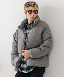 Blue Standard （ブルースタンダード）の「【Blue Standard/ブルースタンダード】ウールタッチ ヘリンボーン ファイバーダウンジャケット 軽量 大人カジュアル（ダウンジャケット/コート）」