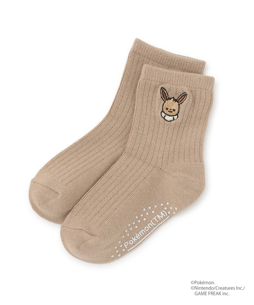 petit main（プティマイン）の「【モンポケ】リブソックス（ソックス/靴下・キッズ・ネイビー/サックスブルー/オフホワイト/ベージュ・11-13cm/S(13-15cm)/M(16-18cm)/L(18-20cm)）」の2枚目の写真