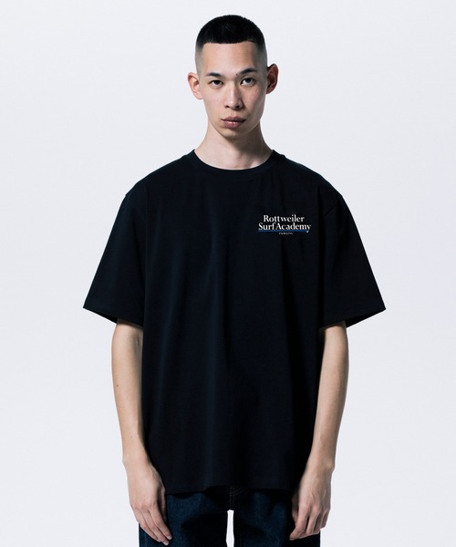 ROTTWEILER（ロットワイラー）の「R9 SURF ACADEMY SS TEE（Tシャツ/カットソー・メンズ・ブラック/ホワイト/ネイビー・S/M/L/XL）」の3枚目の写真