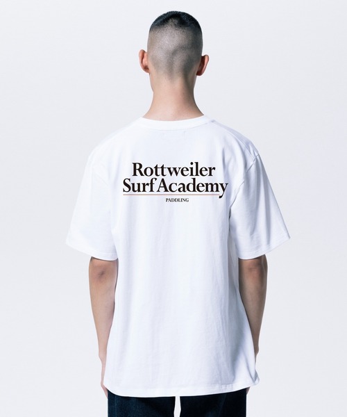 ROTTWEILER（ロットワイラー）の「R9 SURF ACADEMY SS TEE（Tシャツ/カットソー・メンズ・ブラック/ホワイト/ネイビー・S/M/L/XL）」の5枚目の写真