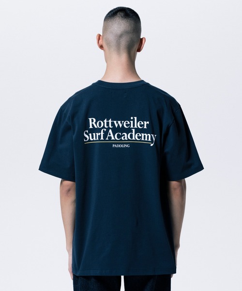 ROTTWEILER（ロットワイラー）の「R9 SURF ACADEMY SS TEE（Tシャツ/カットソー・メンズ・ブラック/ホワイト/ネイビー・S/M/L/XL）」の7枚目の写真
