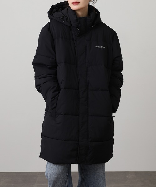 GUESS JEANS(ゲスジーンズ)の「GUESS JEANS ミドル丈パファージャケット(ダウンジャケット/コート・メンズ・ブラック・XL/S/L/M)」の3枚目の写真