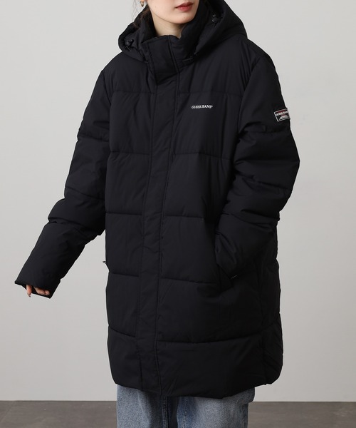 GUESS JEANS(ゲスジーンズ)の「GUESS JEANS ミドル丈パファージャケット(ダウンジャケット/コート・メンズ・ブラック・XL/S/L/M)」の5枚目の写真