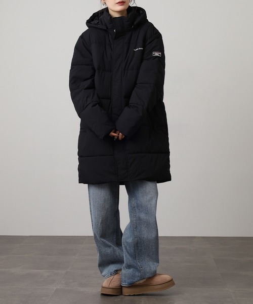 GUESS JEANS(ゲスジーンズ)の「GUESS JEANS ミドル丈パファージャケット(ダウンジャケット/コート・メンズ・ブラック・XL/S/L/M)」の6枚目の写真
