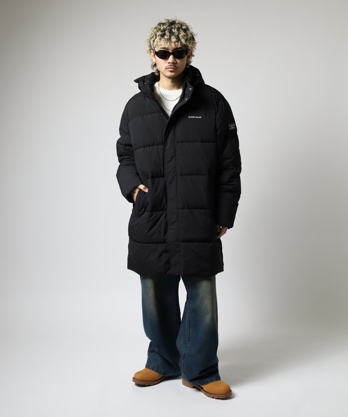 GUESS JEANS(ゲスジーンズ)の「GUESS JEANS ミドル丈パファージャケット(ダウンジャケット/コート・メンズ・ブラック・XL/S/L/M)」の12枚目の写真
