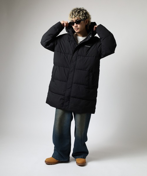 GUESS JEANS(ゲスジーンズ)の「GUESS JEANS ミドル丈パファージャケット(ダウンジャケット/コート・メンズ・ブラック・XL/S/L/M)」の13枚目の写真