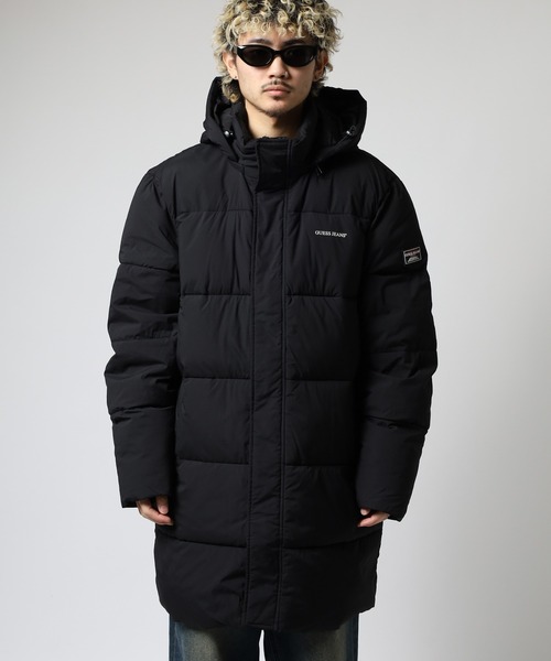 GUESS JEANS(ゲスジーンズ)の「GUESS JEANS ミドル丈パファージャケット(ダウンジャケット/コート・メンズ・ブラック・XL/S/L/M)」の14枚目の写真