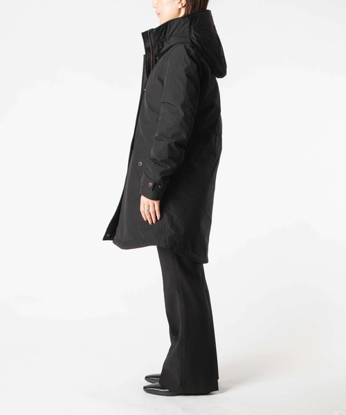 WOOLRICH（ウールリッチ）の「WOOLRICH AUTHENTIC 3 IN 1 PARKA ウールリッチ オーセンティック スリーインワン  ダウンジャケット（ダウンジャケット/コート・レディース・ブラック/ネイビー・LARGE/SMALL/MEDIUM）」の4枚目の写真