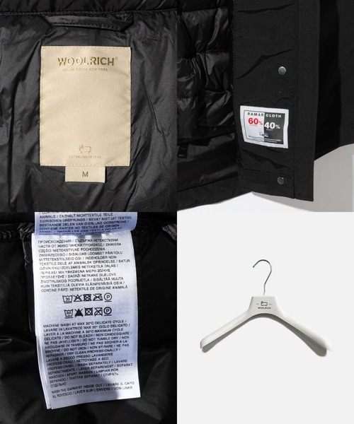 WOOLRICH（ウールリッチ）の「WOOLRICH AUTHENTIC 3 IN 1 PARKA ウールリッチ オーセンティック スリーインワン  ダウンジャケット（ダウンジャケット/コート・レディース・ブラック/ネイビー・LARGE/SMALL/MEDIUM）」の13枚目の写真