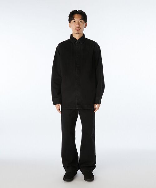 N.HOOLYWOOD COMPILE（N.ハリウッド コンパイル）の「DENIM SHIRT（シャツ/ブラウス・メンズ・ブラック・40/38/36）」の7枚目の写真