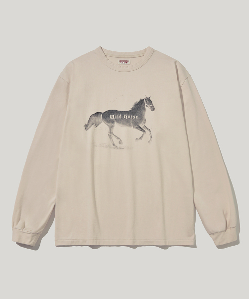 RUSTICCLUB(ラスティッククラブ)の「WILD HORSE LONG SLEEVE(Tシャツ/カットソー・レディース・その他・MEDIUM/LARGE)」の1枚目の写真