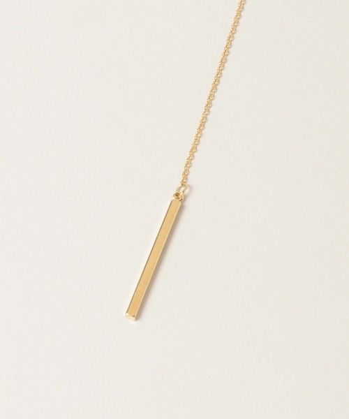 A part by(アパートバイ)の「ウェーブバーネックレスS(ネックレス・レディース・シルバー/ゴールド・FREE)」の8枚目の写真