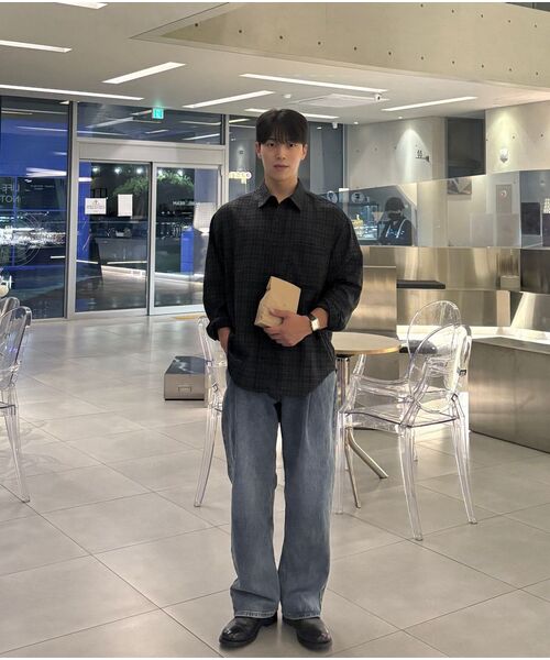 DECET(デケト)の「Deep Pleats Wide Jeans DCPT030Blue(デニムパンツ・レディース・その他・34/32/30/26/28)」の13枚目の写真