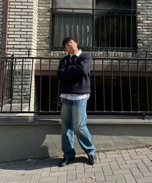 DECET(デケト)の「Deep Pleats Wide Jeans DCPT030Blue(デニムパンツ・レディース・その他・34/32/30/26/28)」の16枚目の写真