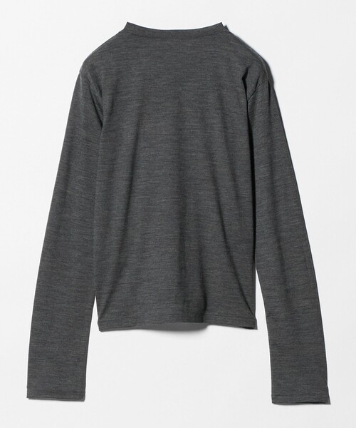 6(ROKU)＞ビスチェ トップス グレー（Tシャツ/カットソー）｜6（ロク