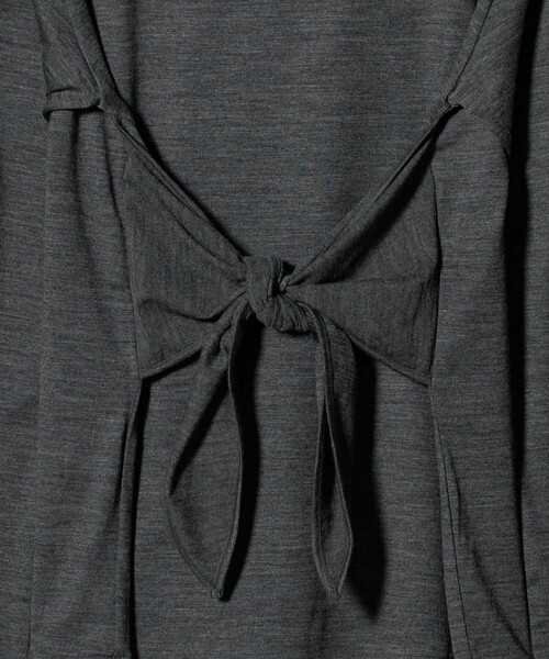 6(ROKU)＞ビスチェ トップス グレー（Tシャツ/カットソー）｜6（ロク