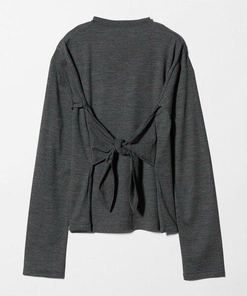 6(ROKU)＞ビスチェ トップス グレー（Tシャツ/カットソー）｜6（ロク