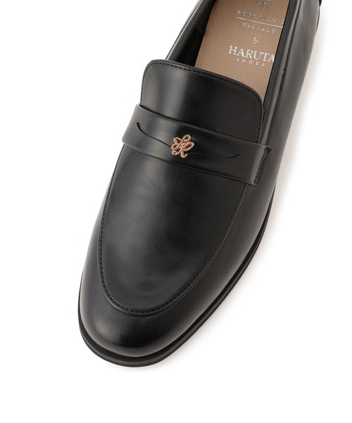 ROPE' PICNIC(ロペピクニック)の「ROPE' PICNIC PASSAGE byHARUTA メタルモチーフローファー(ローファー・レディース・ブラウン系その他/ブラック・23/24.5/24/23.5)」の6枚目の写真