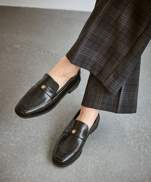 ROPE' PICNIC PASSAGE byHARUTA メタルモチーフローファー（ローファー