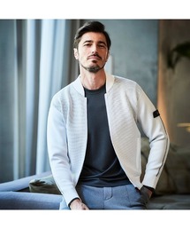 g-stage（ジーステージ）の「ニット編みコンビブルゾン（その他アウター）」