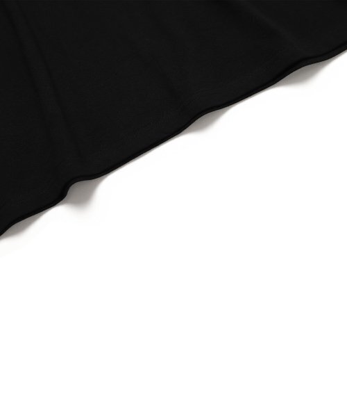 VANNWORKS(バンワークス)の「袖テープ POINTED LOGO オーバーサイズ 半袖Tシャツ (VS0065) ブラック(Tシャツ/カットソー・レディース・その他・LARGE/MEDIUM/SMALL/X-LARGE)」の4枚目の写真
