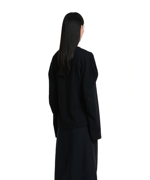TRUNK PROJECT（トランクプロジェクト）の「パフロングスリーブTシャツ_ブラック（Tシャツ/カットソー・レディース・その他・SMALL）」の2枚目の写真