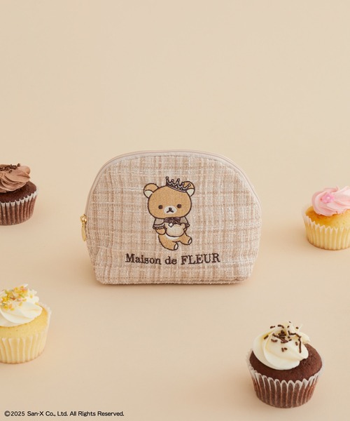 リラックマ ラウンドポーチ（ポーチ）｜Maison de FLEUR（メゾンド