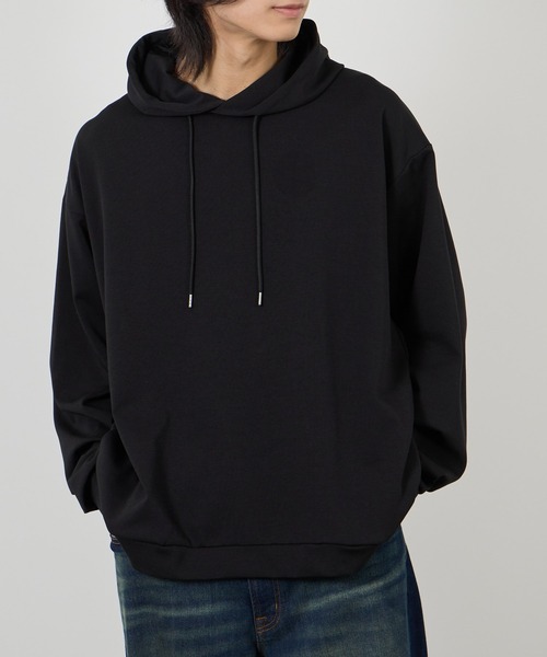 URBAN COLLECTION(アーバンコレクション)の「URBAN COLLECTION エアスムージー 360°ストレッチボックスパーカー(パーカー・メンズ・ベージュ/ブラック/グレー/ブルー・S/M/L/XL)」の19枚目の写真