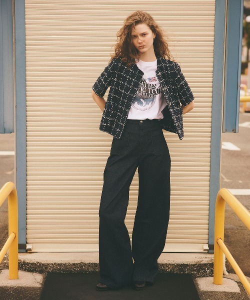 THE SHINZONE（ザ　シンゾーン）の「THE SHINZONE/シンゾーン　ボーティーズツアーTEE　BOATIES TOUR TEE　26MMSCU08（Tシャツ/カットソー・レディース・ブルー/グレー/ホワイト・FREE）」の5枚目の写真