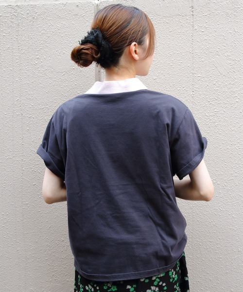 THE SHINZONE(ザ シンゾーン)の「THE SHINZONE/シンゾーン ボーティーズツアーTEE BOATIES TOUR TEE 26MMSCU08(Tシャツ/カットソー・レディース・ブルー/グレー/ホワイト・FREE)」の10枚目の写真