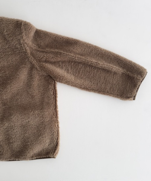 CANAL JEAN(キャナルジーン)の「diggity フェイクムートンジャケット(ムートンコート・レディース・カーキ・ONE SIZE)」の12枚目の写真