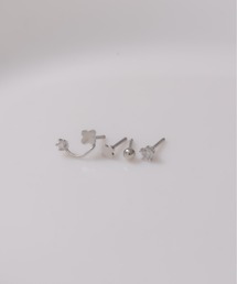 Peony（ピオニー）の「【Peony/ピオニー】/ステンレスポスト　片耳用　モチーフピアスセット（ピアス（片耳用））」