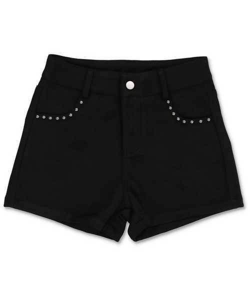 SPINNS(スピンズ)の「ウエスタンムードが今っぽ可愛い★美脚魅せスウェードショーパン(その他パンツ・レディース・ブラック/ブラウン・ONESIZE)」の17枚目の写真