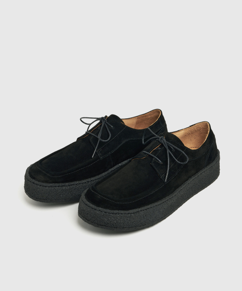 LOSTGARDEN（ロストガーデン）の「UNIFORM Crepe Derby Black（ドレスシューズ・メンズ・その他・44/40/41/42/43/40.5/42.5/41.5/43.5）」の4枚目の写真