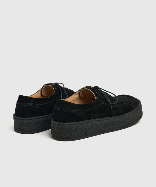 LOSTGARDEN（ロストガーデン）の「UNIFORM Crepe Derby Black（ドレスシューズ・メンズ・その他・44/40/41/42/43/40.5/42.5/41.5/43.5）」の5枚目の写真