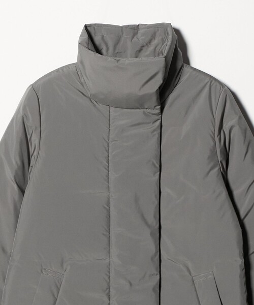 A DAY IN THE LIFE UNITED ARROWS(アデイインザライフユナイテッドアローズ)の「パデッド スタンド ロングコート <A DAY IN THE LIFE>(その他アウター・レディース・グレー系/ブラック/オフホワイト・FREE)」の5枚目の写真