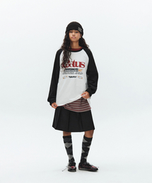 CACTUSDONUTMARKET（カクタスドーナツマーケット）の「Cactus Raglan Long Sleeve T-shirt-Black（Tシャツ/カットソー）」