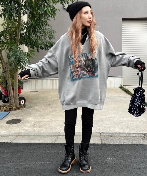 merrylatte(メリーラテ)の「アンバランスヘムストレッチ デニムpt【Primaras】(デニムパンツ・レディース・ブラウン/ブラック/ベージュ・M/S/L)」の4枚目の写真