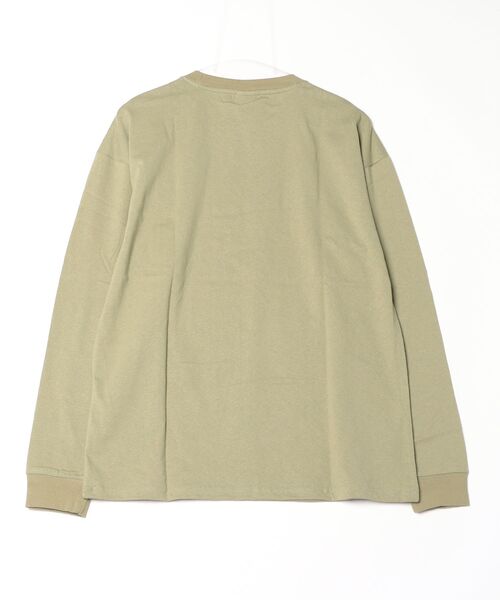 En serio TOKYO（エンソリオトーキョー）の「【SIDEWAYSTANCE】刺しゅうハート長袖Tシャツ（Tシャツ/カットソー・メンズ・グレー系その他2/グリーン系その他2/ブラック系その他2/ホワイト系その他2・SMALL/MEDIUM/LARGE/X-LARGE）」の18枚目の写真