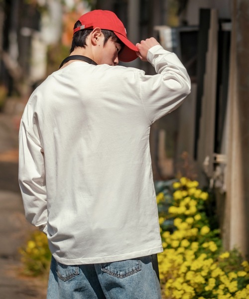 En serio TOKYO（エンソリオトーキョー）の「【SIDEWAYSTANCE】刺しゅうハート長袖Tシャツ（Tシャツ/カットソー・メンズ・グレー系その他2/グリーン系その他2/ブラック系その他2/ホワイト系その他2・SMALL/MEDIUM/LARGE/X-LARGE）」の7枚目の写真
