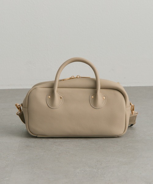 PUAL CE CIN(ピュアルセシン)の「レザー2WAYバッグ(トートバッグ・レディース・ブラック/グレイッシュベージュ・FREE)」の20枚目の写真