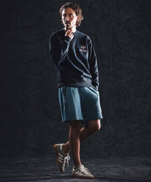 wjk reluxe(ダブルジェーケーリラックス)の「msw1827-heavy sweat pullover トレーナー(WR26S-22)(スウェット・メンズ・ブラック/ホワイト/ネイビー・XL/L/M/S)」の5枚目の写真