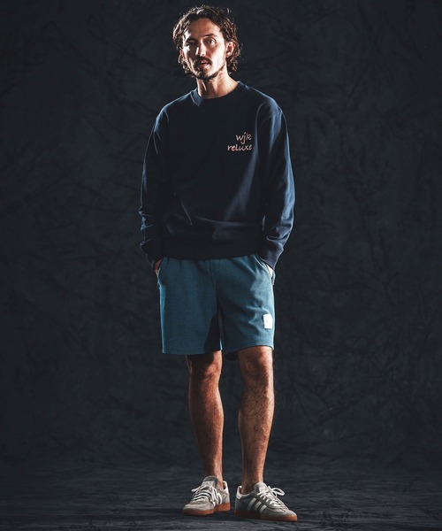 wjk reluxe(ダブルジェーケーリラックス)の「msw1827-heavy sweat pullover トレーナー(WR26S-22)(スウェット・メンズ・ブラック/ホワイト/ネイビー・XL/L/M/S)」の6枚目の写真