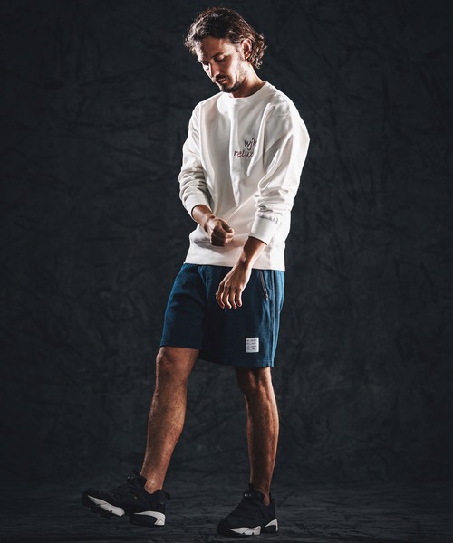 wjk reluxe(ダブルジェーケーリラックス)の「msw1827-heavy sweat pullover トレーナー(WR26S-22)(スウェット・メンズ・ブラック/ホワイト/ネイビー・XL/L/M/S)」の10枚目の写真