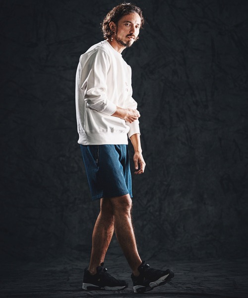 wjk reluxe(ダブルジェーケーリラックス)の「msw1827-heavy sweat pullover トレーナー(WR26S-22)(スウェット・メンズ・ブラック/ホワイト/ネイビー・XL/L/M/S)」の12枚目の写真